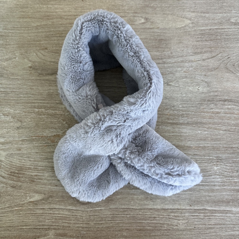 Echo Fur Neck Scarf Muffler Super Soft EUC